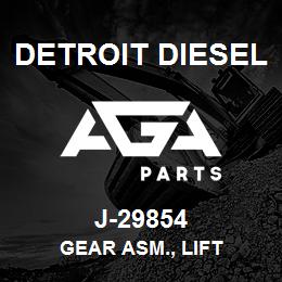 J-29854 Detroit Diesel Gear Asm., Lift | AGA Parts