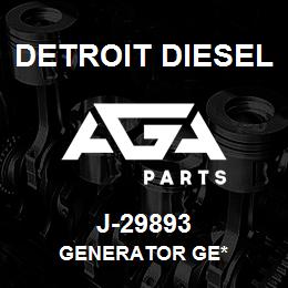 J-29893 Detroit Diesel Generator Ge* | AGA Parts