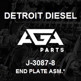 J-3087-8 Detroit Diesel End Plate Asm.* | AGA Parts