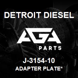 J-3154-10 Detroit Diesel Adapter Plate* | AGA Parts