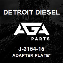 J-3154-15 Detroit Diesel Adapter Plate* | AGA Parts