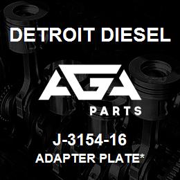 J-3154-16 Detroit Diesel Adapter Plate* | AGA Parts