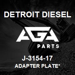 J-3154-17 Detroit Diesel Adapter Plate* | AGA Parts