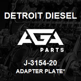 J-3154-20 Detroit Diesel Adapter Plate* | AGA Parts