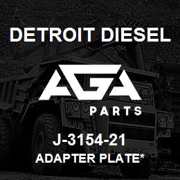 J-3154-21 Detroit Diesel Adapter Plate* | AGA Parts