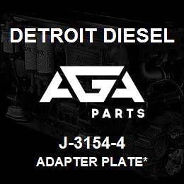 J-3154-4 Detroit Diesel Adapter Plate* | AGA Parts