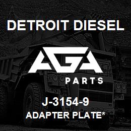 J-3154-9 Detroit Diesel Adapter Plate* | AGA Parts