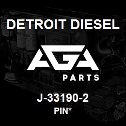 J-33190-2 Detroit Diesel Pin* | AGA Parts