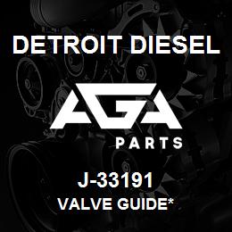 J-33191 Detroit Diesel Valve Guide* | AGA Parts