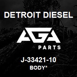 J-33421-10 Detroit Diesel Body* | AGA Parts