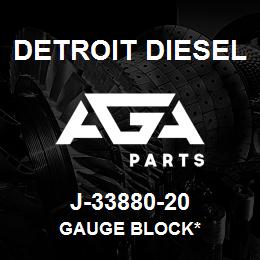 J-33880-20 Detroit Diesel Gauge Block* | AGA Parts