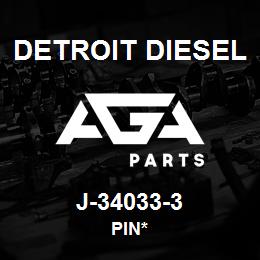 J-34033-3 Detroit Diesel Pin* | AGA Parts