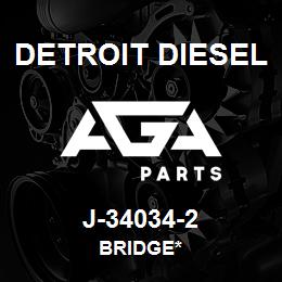 J-34034-2 Detroit Diesel Bridge* | AGA Parts