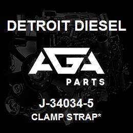 J-34034-5 Detroit Diesel Clamp Strap* | AGA Parts