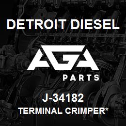 J-34182 Detroit Diesel Terminal Crimper* | AGA Parts