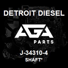 J-34310-4 Detroit Diesel Shaft* | AGA Parts