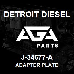 J-34677-A Detroit Diesel Adapter Plate | AGA Parts