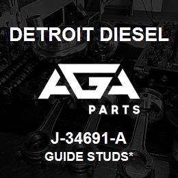 J-34691-A Detroit Diesel Guide Studs* | AGA Parts