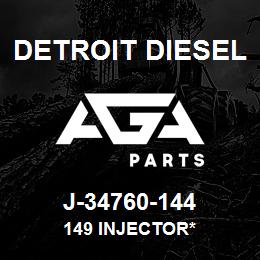 J-34760-144 Detroit Diesel 149 Injector* | AGA Parts