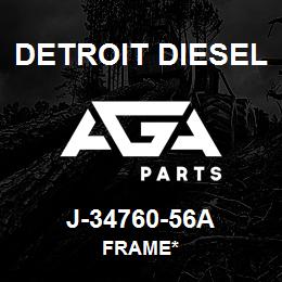 J-34760-56A Detroit Diesel Frame* | AGA Parts