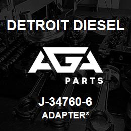 J-34760-6 Detroit Diesel Adapter* | AGA Parts