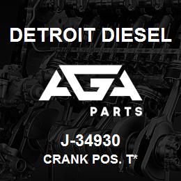 J-34930 Detroit Diesel Crank Pos. T* | AGA Parts