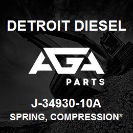 J-34930-10A Detroit Diesel Spring, Compression* | AGA Parts