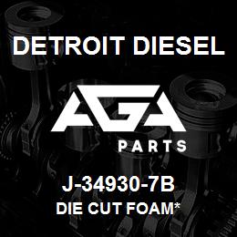 J-34930-7B Detroit Diesel Die Cut Foam* | AGA Parts