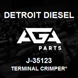 J-35123 Detroit Diesel Terminal Crimper* | AGA Parts