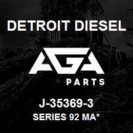 J-35369-3 Detroit Diesel Series 92 Ma* | AGA Parts