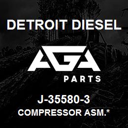 J-35580-3 Detroit Diesel Compressor Asm.* | AGA Parts