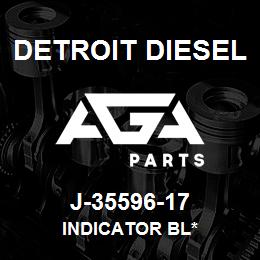 J-35596-17 Detroit Diesel Indicator Bl* | AGA Parts