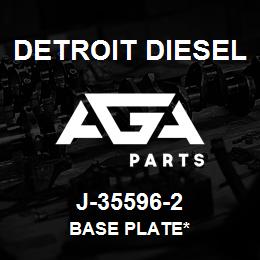 J-35596-2 Detroit Diesel Base Plate* | AGA Parts