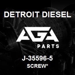 J-35596-5 Detroit Diesel Screw* | AGA Parts