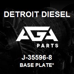 J-35596-8 Detroit Diesel Base Plate* | AGA Parts