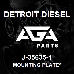 J-35635-1 Detroit Diesel Mounting Plate* | AGA Parts