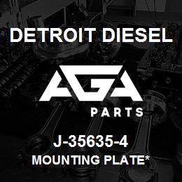 J-35635-4 Detroit Diesel Mounting Plate* | AGA Parts