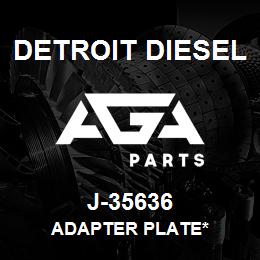 J-35636 Detroit Diesel Adapter Plate* | AGA Parts