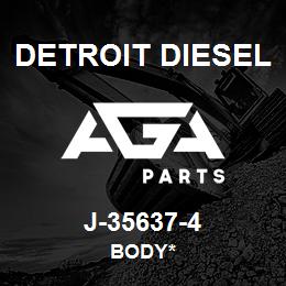 J-35637-4 Detroit Diesel Body* | AGA Parts