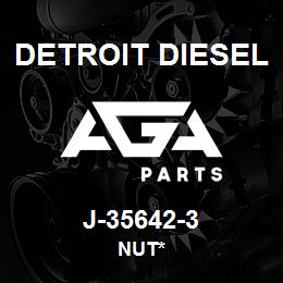 J-35642-3 Detroit Diesel Nut* | AGA Parts