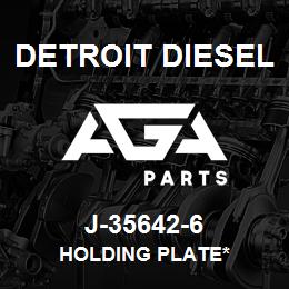 J-35642-6 Detroit Diesel Holding Plate* | AGA Parts