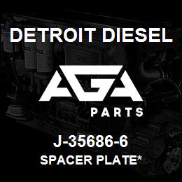 J-35686-6 Detroit Diesel Spacer Plate* | AGA Parts