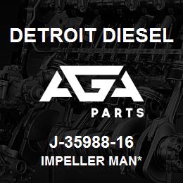 J-35988-16 Detroit Diesel Impeller Man* | AGA Parts