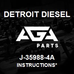 J-35988-4A Detroit Diesel Instructions* | AGA Parts