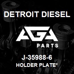 J-35988-6 Detroit Diesel Holder Plate* | AGA Parts