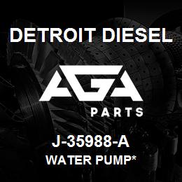 J-35988-A Detroit Diesel Water Pump* | AGA Parts