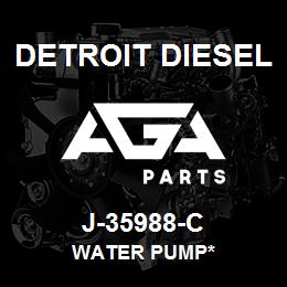 J-35988-C Detroit Diesel Water Pump* | AGA Parts