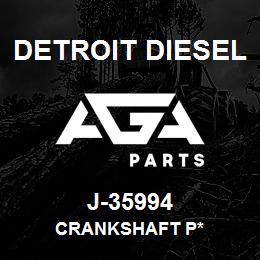 J-35994 Detroit Diesel Crankshaft P* | AGA Parts