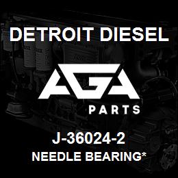 J-36024-2 Detroit Diesel Needle Bearing* | AGA Parts