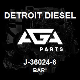 J-36024-6 Detroit Diesel Bar* | AGA Parts